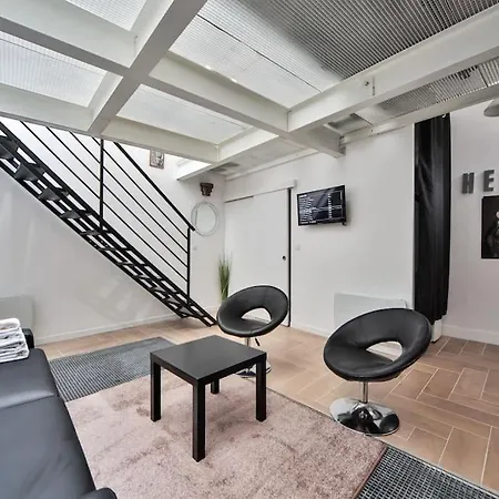 3.typical Parisian Studio Mezzanine In Le Marais *